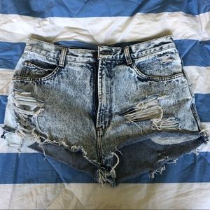 Vintage Jordache 70s Jean Shorts